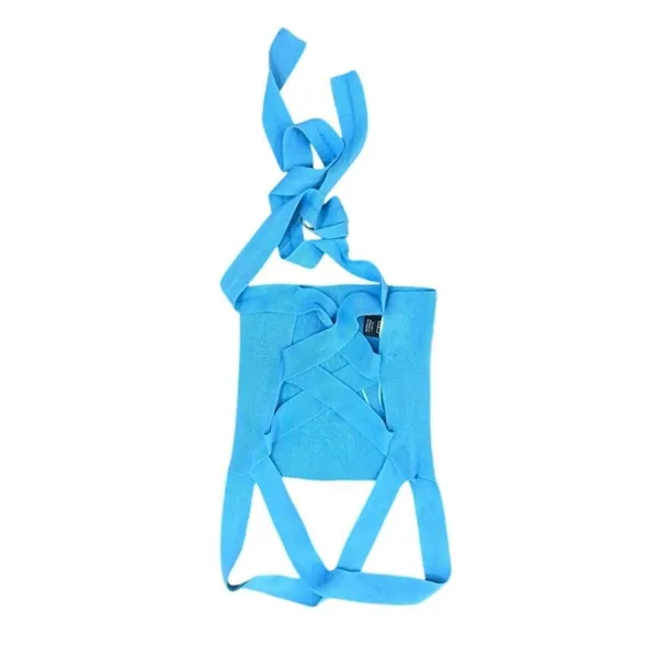 Louna Tie Back Top in Blue, Size S​ - Image 5