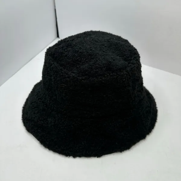 Britt’s Knits Après-Ski Reversible Quilted Sherpa Bucket Hat Black NWT - Image 6