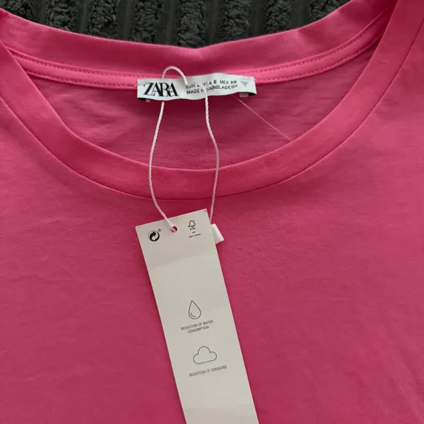 Zara pink ruffle sleeve top - Image 3