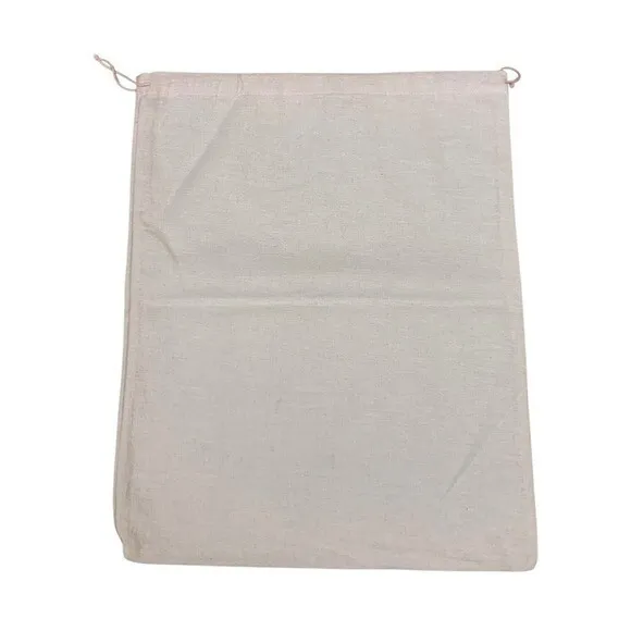 Sophia Webster‎ Designer Shoe Dust Bag Beige Canvas Drawstring Storage Pouch - Image 2