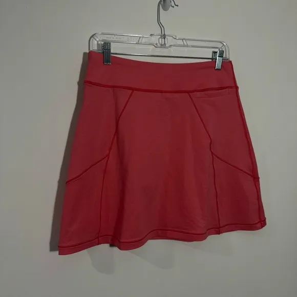 NWT Peter Millar Golf Active Skort‎ UPF 50+ Sun Protection Coral Small Tennis - Image 5