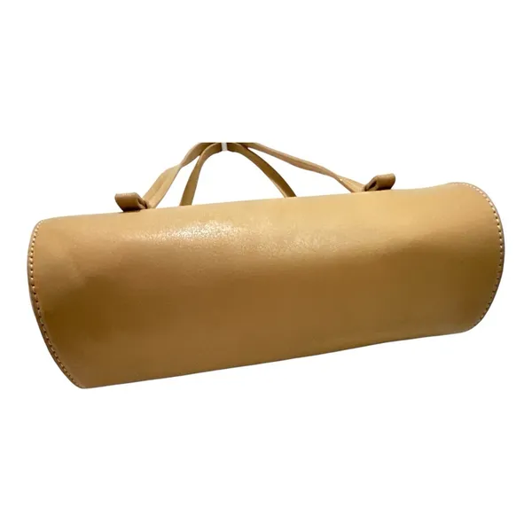 by Anthropologie Tan cylindrical/barrel design Handbag Tan / Warm Camel - Image 5