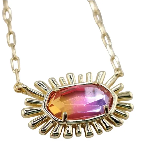 Kendra Scott Elisa Bird Gold Short Pendant Necklace - Image 3