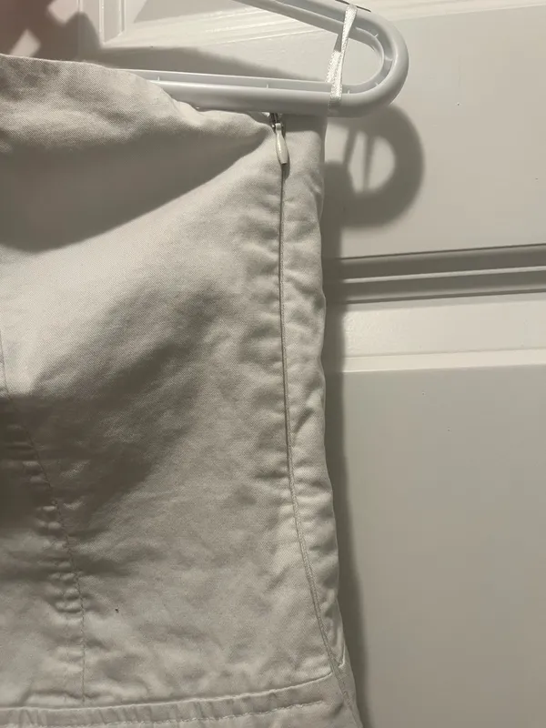ZARA Strapless Jumpsuit Cargo - Image 3