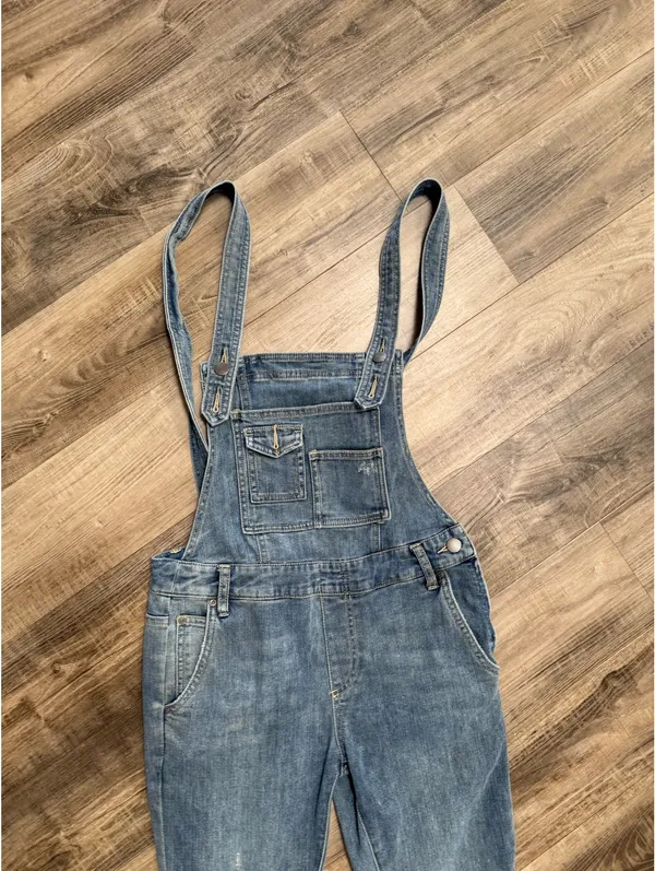 Free People Overalls Denim - Image 2