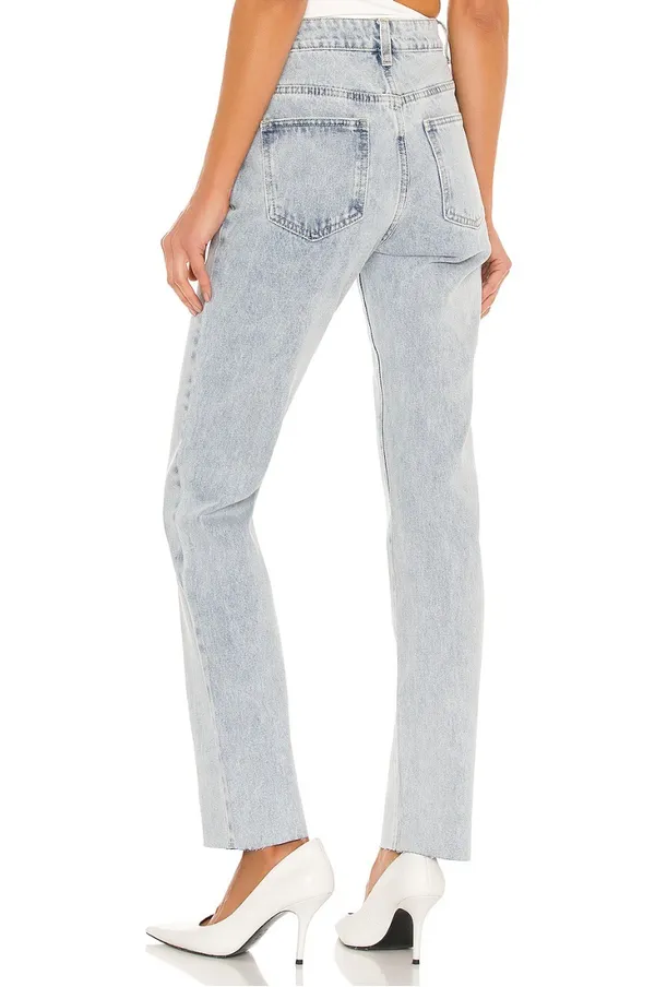 Revolve Straight Denim Jean - Image 3