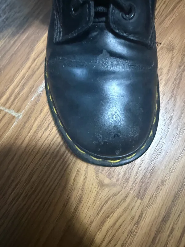 Dr. Martens Jarden Black Pisa Leather Boot Women’s Size 6. - Image 7