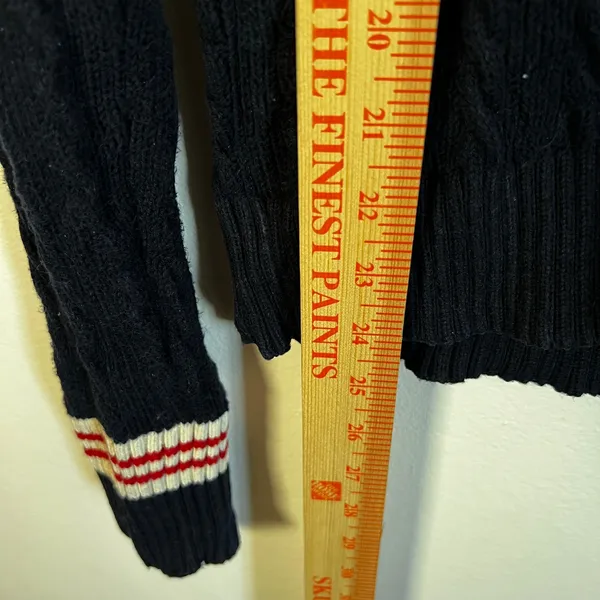 Uniqlo x Ines de la‎ Fressange Sweater Cable Knit Preppy Casual - Image 5
