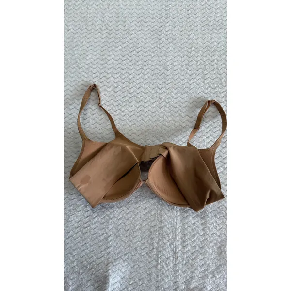Skims Full Coverage Underwire Front Clasp Bra Tan Nude 38B 4560 - Image 3
