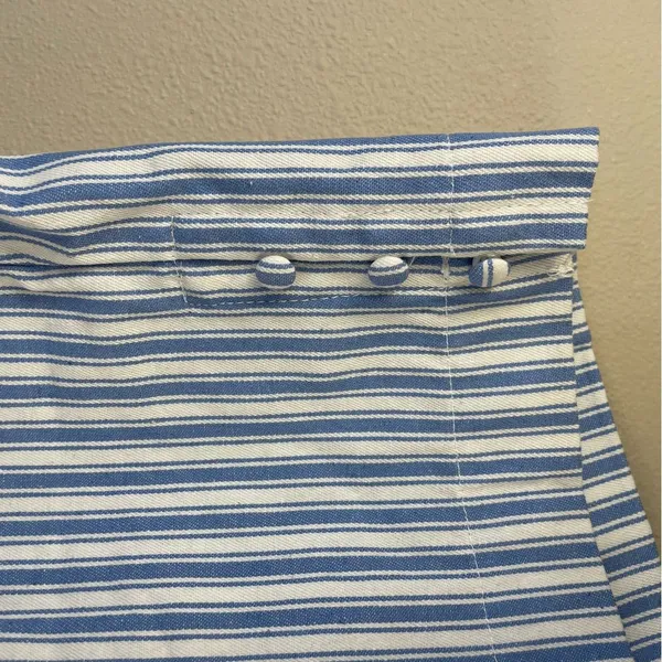 Altar'd State High Rise Blue White Striped Pajama Lounge Shorts Cotton NWT XXL - Image 11