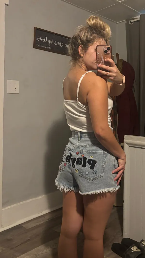 PacSun Playboy Shorts Denim - Image 5