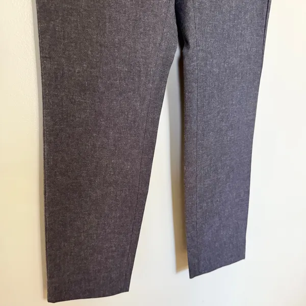 NWT Banana Republic Women’s Sloan Fit Pants Dark Grey Size 4 Petite - Image 5