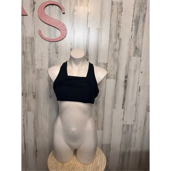 Aspire black tank top with built in sports bra size XSMALL - Image 9
