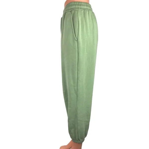 Fabletics Green Go-To Classic Elastic Waist Lounge Sweat pants Jogger Sz XXL - Image 2