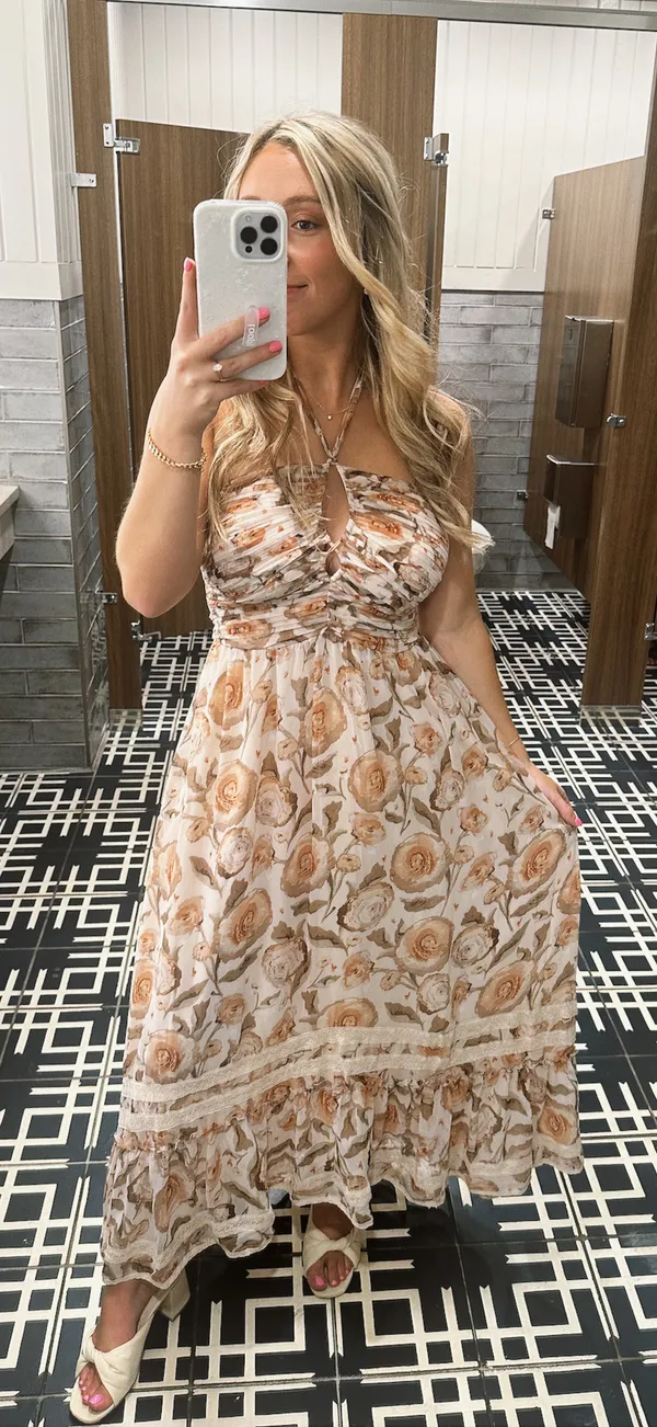 Sofie The Label Floral Print Maxi Dress - Image 2