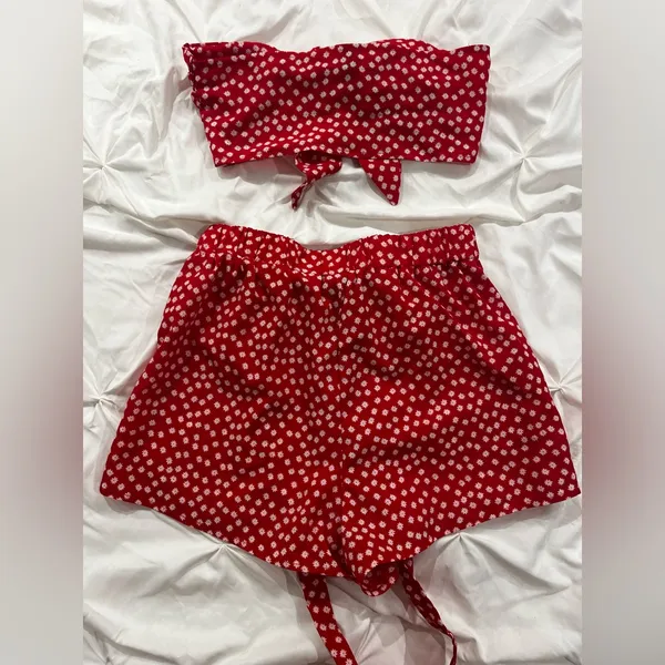 Chic Red Polka Dot Two - Image 2