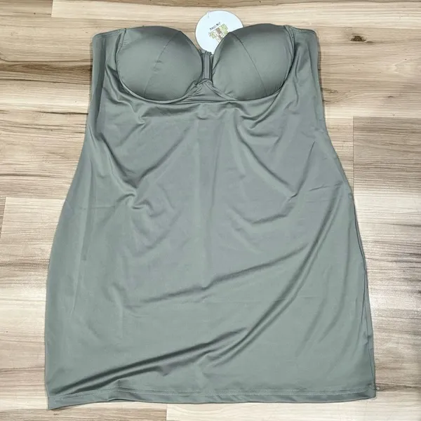 NEW Princess Polly Annalise Strapless Green Dress Women’s 12 - Image 2