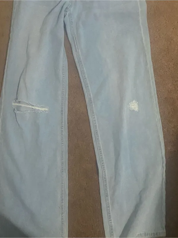 Nordstrom PTCL Women's Light Blue High-Rise Jeans - Size 26 - Image 14