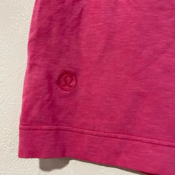 Lululemon Pink Athletic Tee Estimated Women’s Small Active Workout Top - Image 6