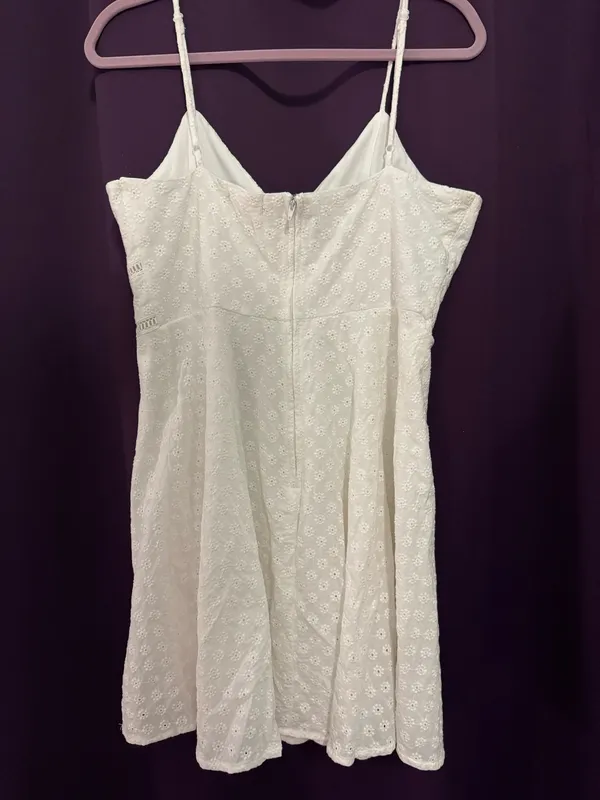 Altar'd State White Dress Floral - Image 3