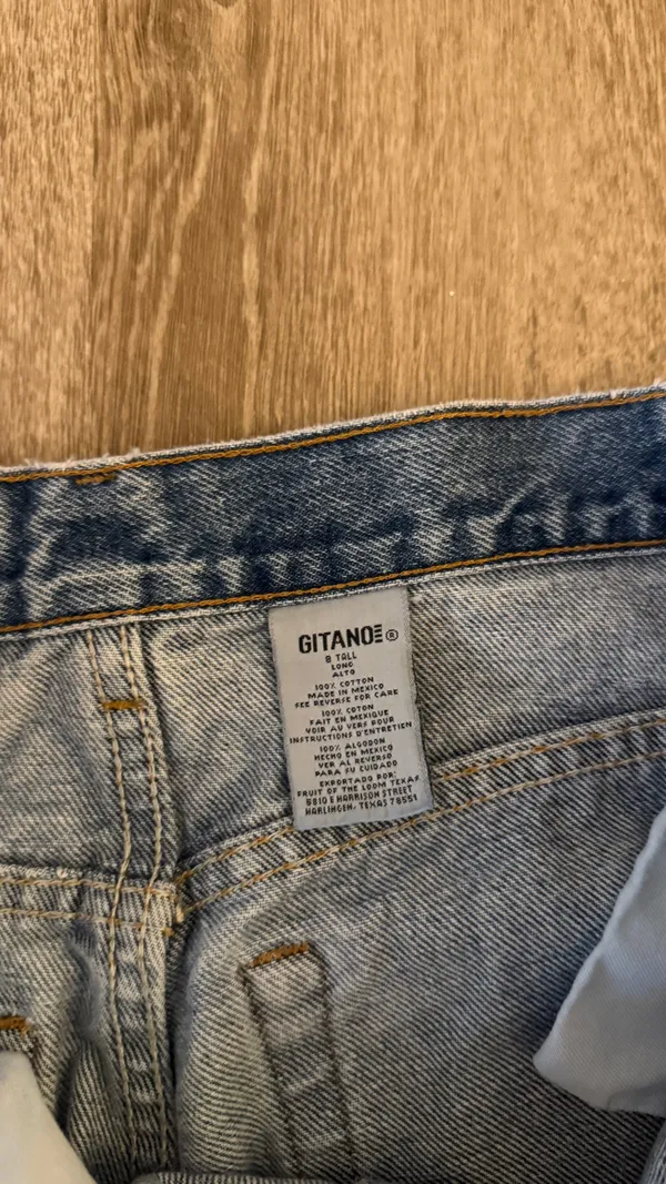 Gitano Vintage denim jeans Blue Size 8 - Image 3