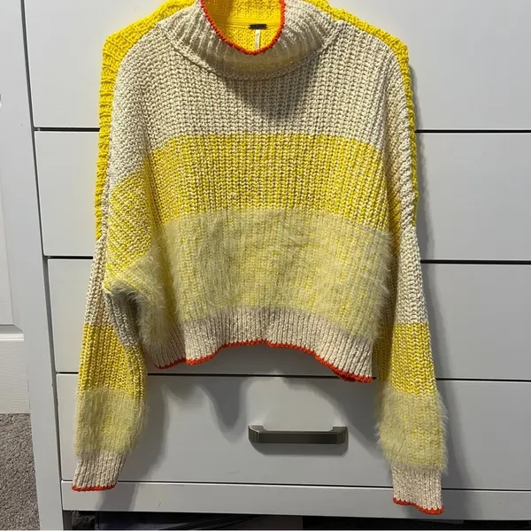 Free People Sunbrite Turtleneck Sweater - Image 3
