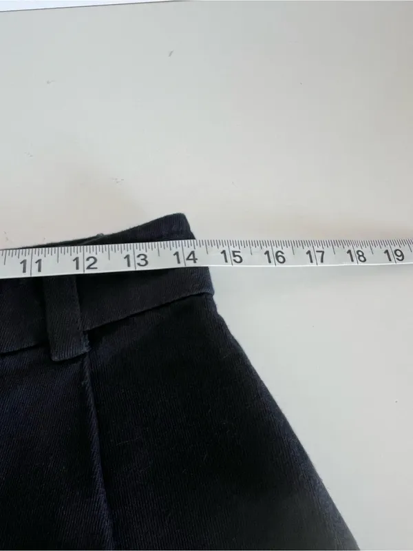Vince Women's High Waist Crop Wide Leg Linen Blend Pants‎ Black - Image 10
