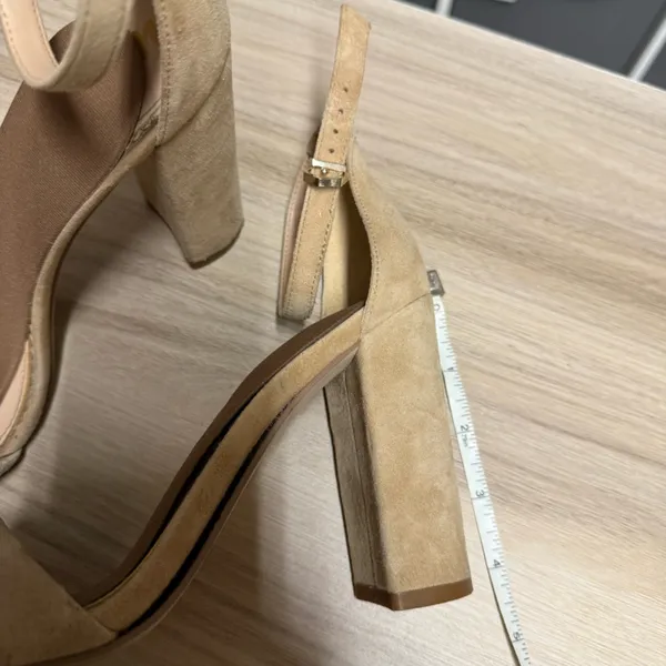 Sam Edelman Odila Elegant Tan Women's Chunky Block Heel Strappy Sandals - Image 10