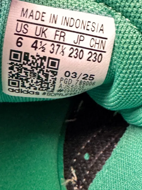 Adidas Women's Green Breaknet Sleek Low Profile Sneakers Sz 6 New in Box - Image 10