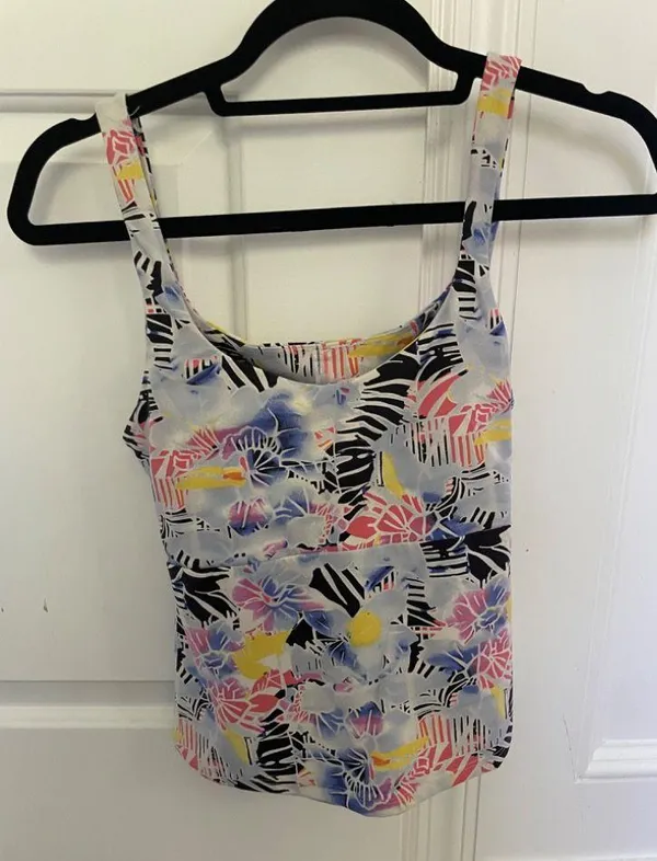 New With Tag Free People Movement Printed Crop Tank Size M! - Image 8