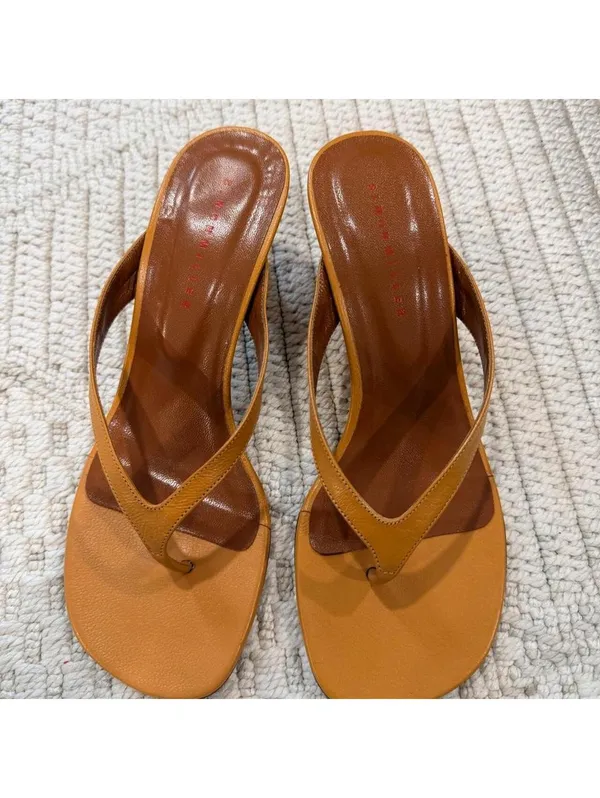 Simon Miller Beep Thong Sandals Size 7.5 - Image 3