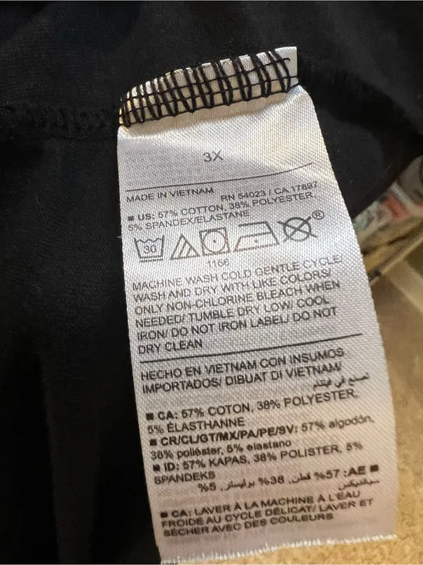 Old Navy Women’s Plus Sz 3X First-Layer Camisole Tank Top Black Jack Square Neck - Image 10
