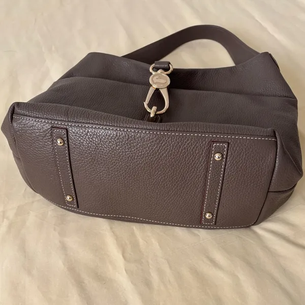 Dooney & Bourke Chocolate Brown Hobo Bag - Image 11