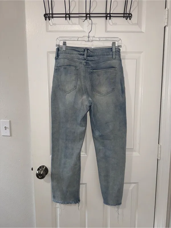 Straight jeans Blue Size 25 - Image 2