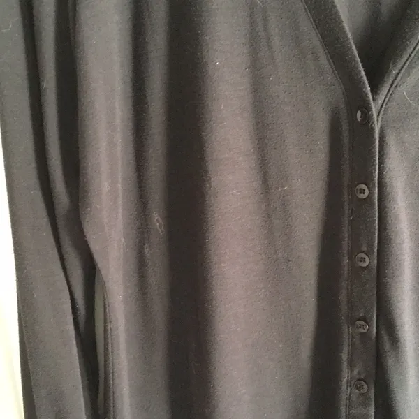 Womens Hooters Black Cardigan Size Medium/Large - Image 9