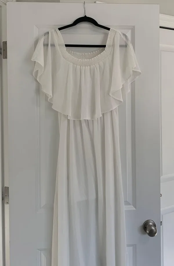NEW Show Me Your Mumu White Maxi Dress - Image 6