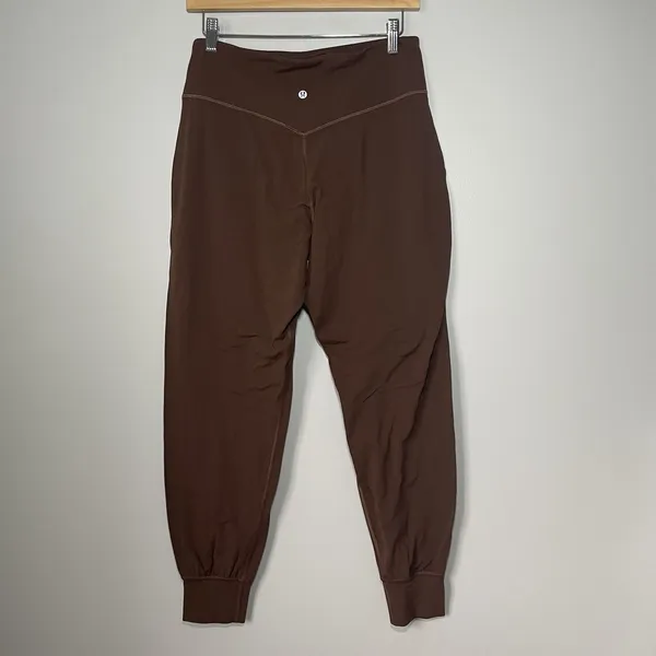 Lululemon Align Jogger Pants Athleisure Athletic Brown Women's Size 10 - Image 2