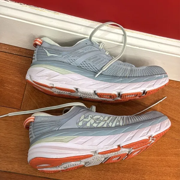 Hoka One One‎ W Bondi 7 Running Athletic Shoes size 9.5 - Image 6