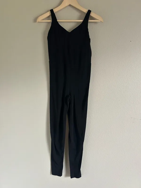 Offline by Aerie Real Me Black Jumpsuit medium - Image 2