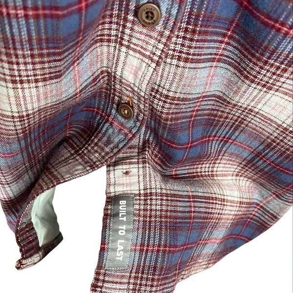 ARIAT Women’s Rebar Plaid Print Long Sleeve Button-Down Flannel Work Shirt - Image 3