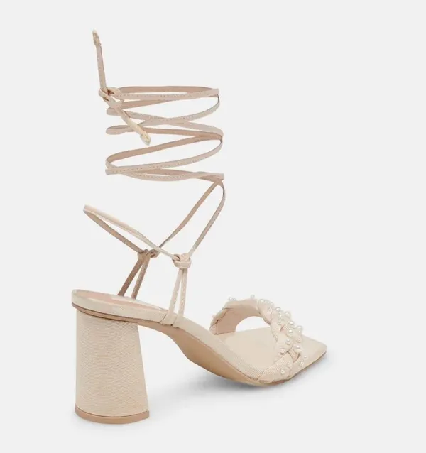 Dolce Vita Paxten Heels Vanilla Pearls - Image 2