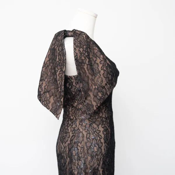 Dress The Population - Tiffany One-Shoulder Lace Midi Dress‎ - Image 10