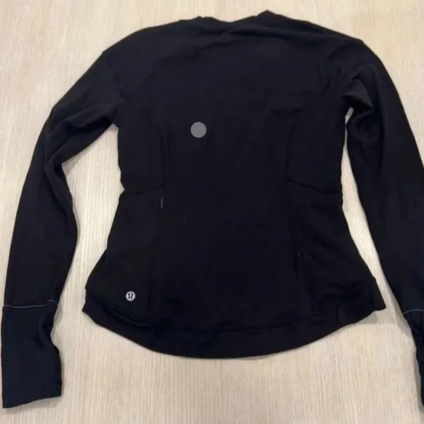 lululemon athletica Blue Long Sleeve Asymmetrical Blouse - Image 3
