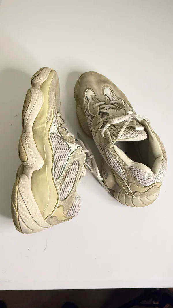 adidas Yeezy 500 Men's Light Taupe Sneakers Size 10.5 - Image 5