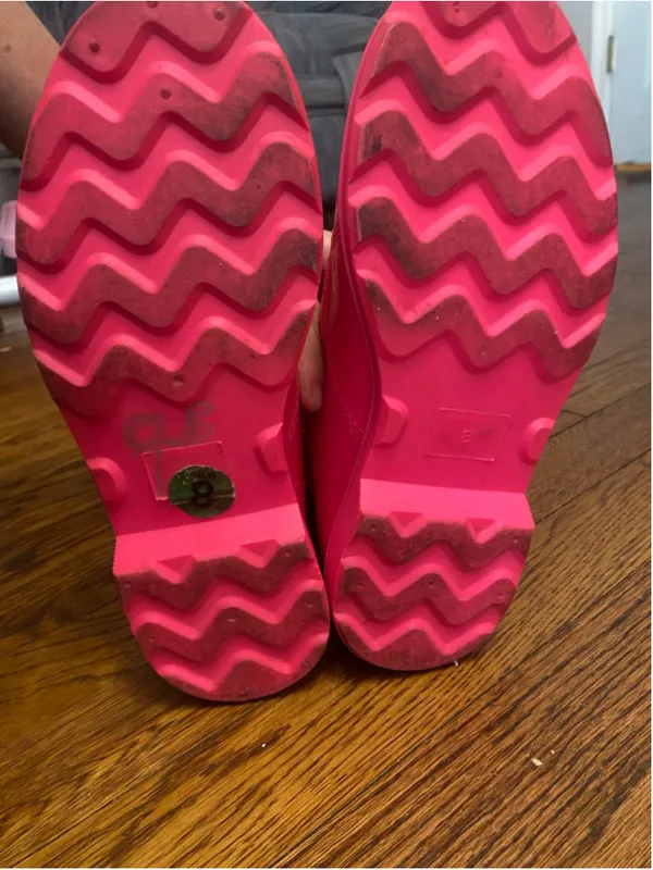 Wild Diva Lounge Combat Rain Boots Hot Pink Lace Up Waterproof Barbiecore 8 Y2K - Image 7