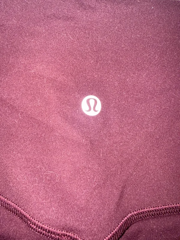 Lululemon align High-Waist Burgundy Leggings - Image 4