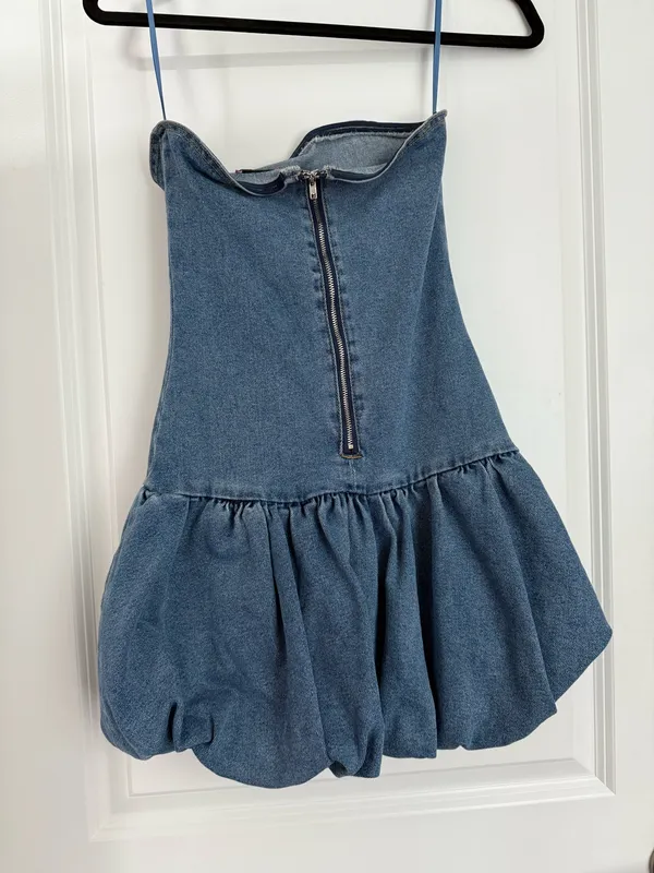Edikted Mini Dress Bubble Skirt - Image 3