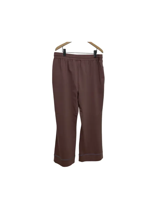 Back in the Saddle Wide Leg Pants Women's Size XL Brown Blue - Image 2