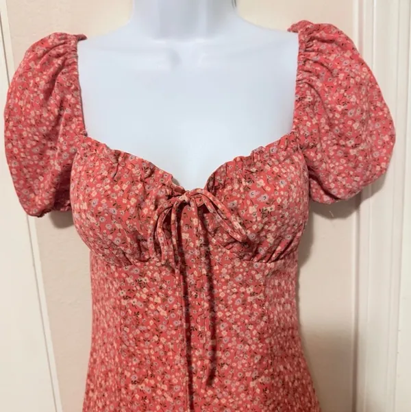 BP Ditsy Floral Mini Dress - Image 4