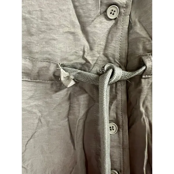 Anthropologie Tiny Heidi Green Utility Jumpsuit Short Sleeve Drawstring NWT S - Image 10